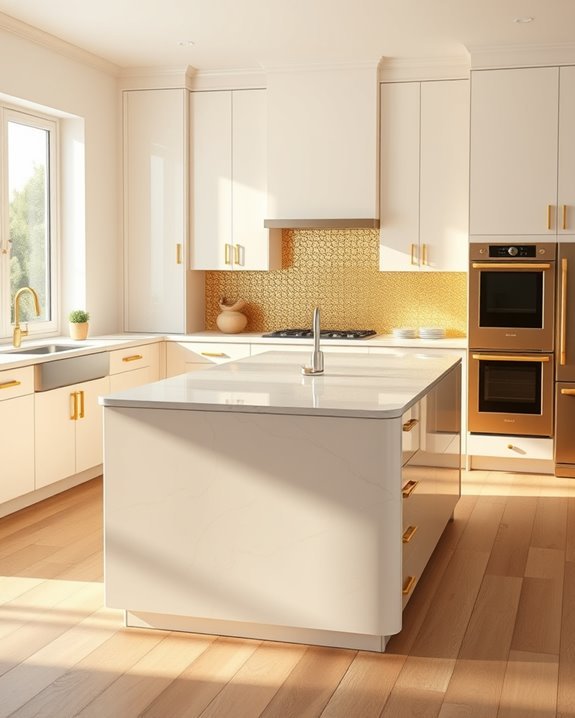 cream and gold elegance