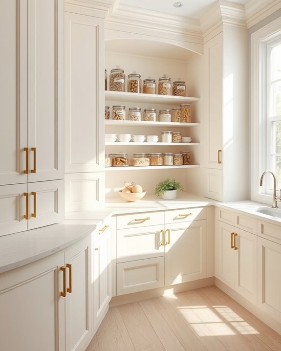 cream and white elegance