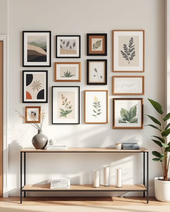 create a personalized gallery wall