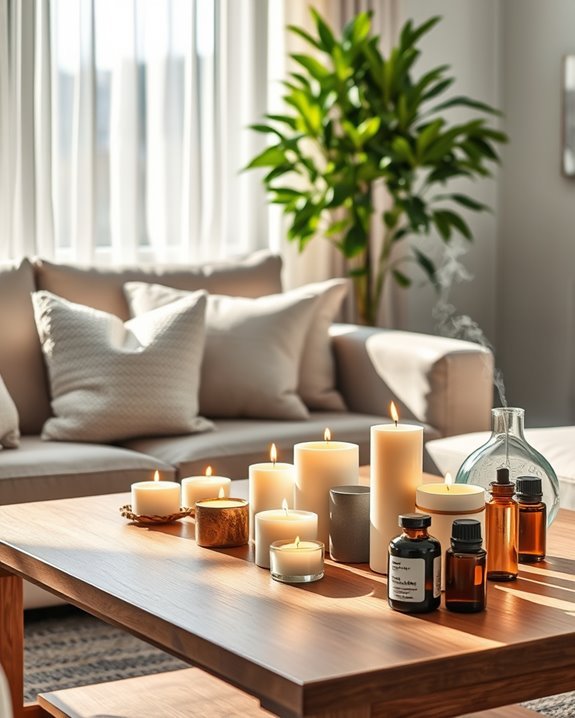 create inviting scented atmosphere