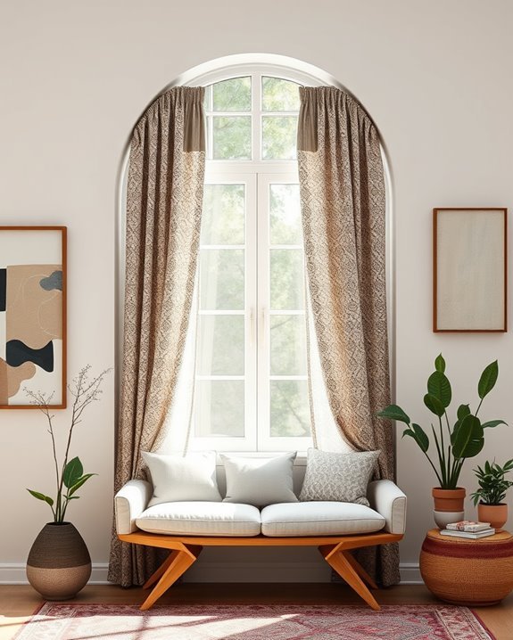 creative and bold window treatments