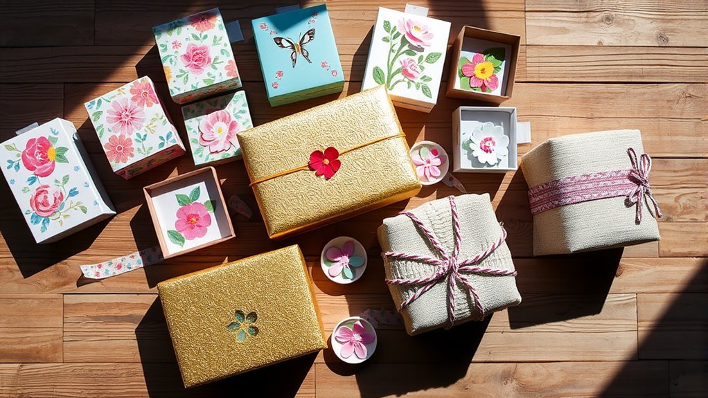 creative and easy box decorations