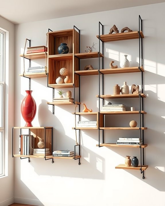 creative and flexible shelving solutions