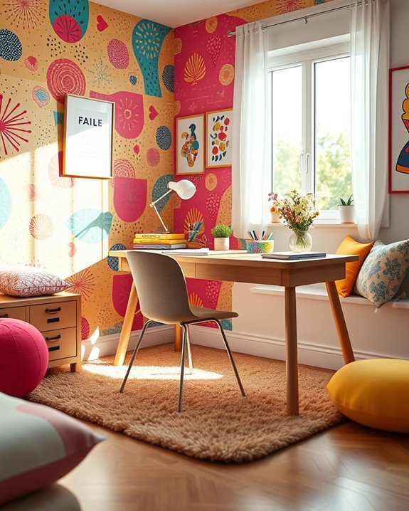 creative and functional workspace