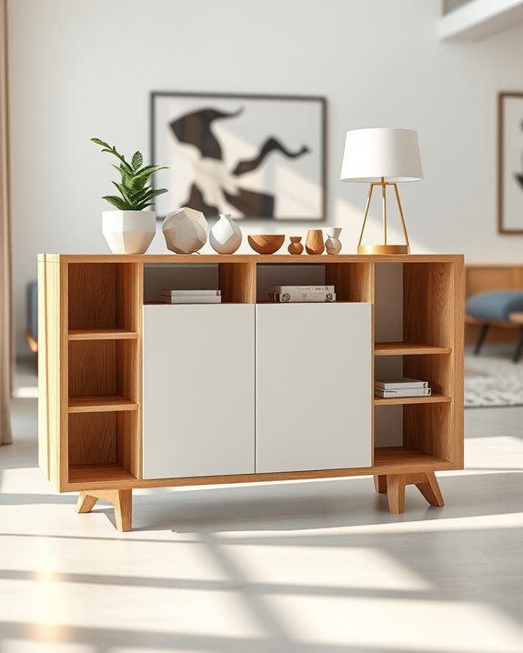 creative and personalized sideboard design