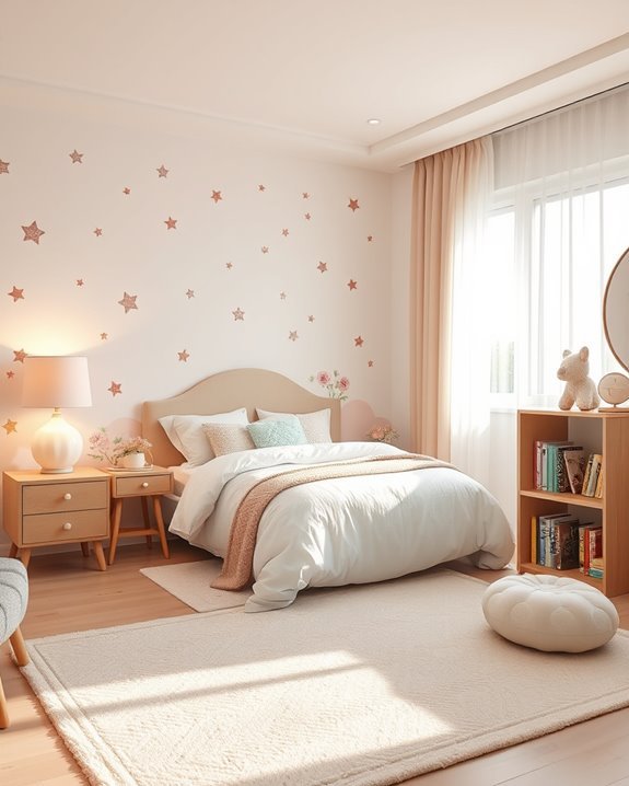 creative bedroom wall decals