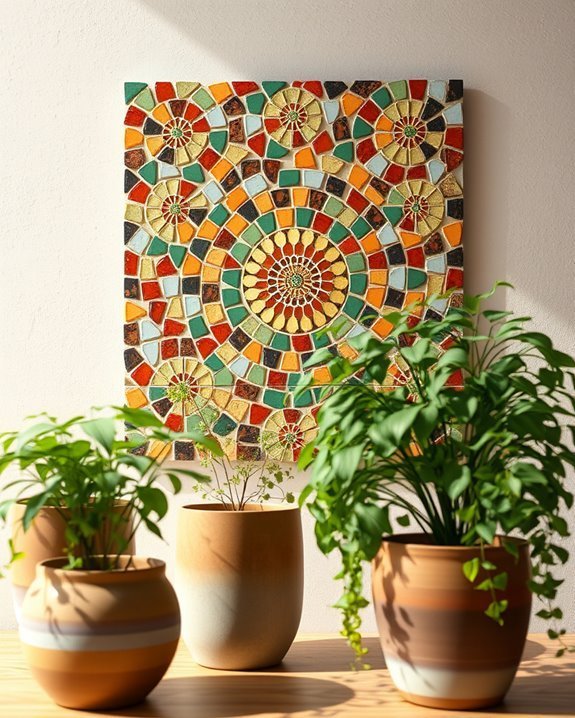 creative bohemian mosaic designs