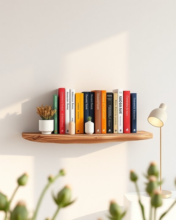 creative book arrangement ideas