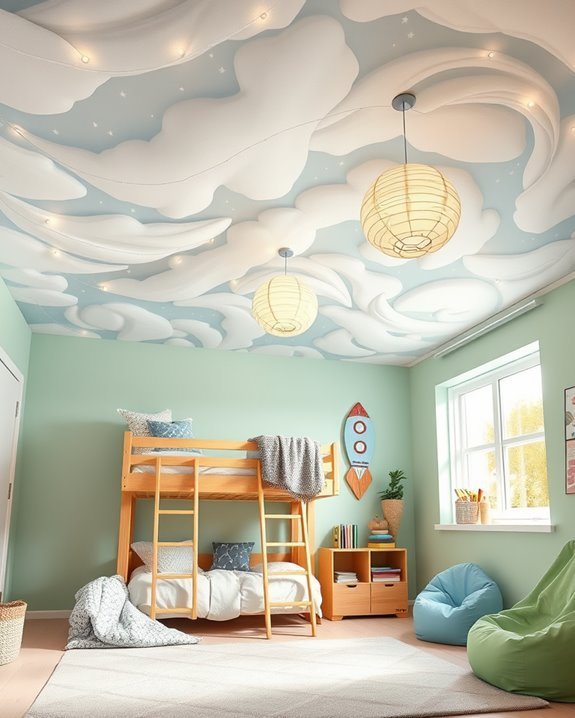 creative ceiling decorating ideas