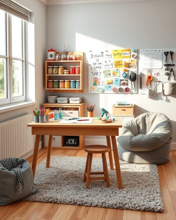 creative diy craft space