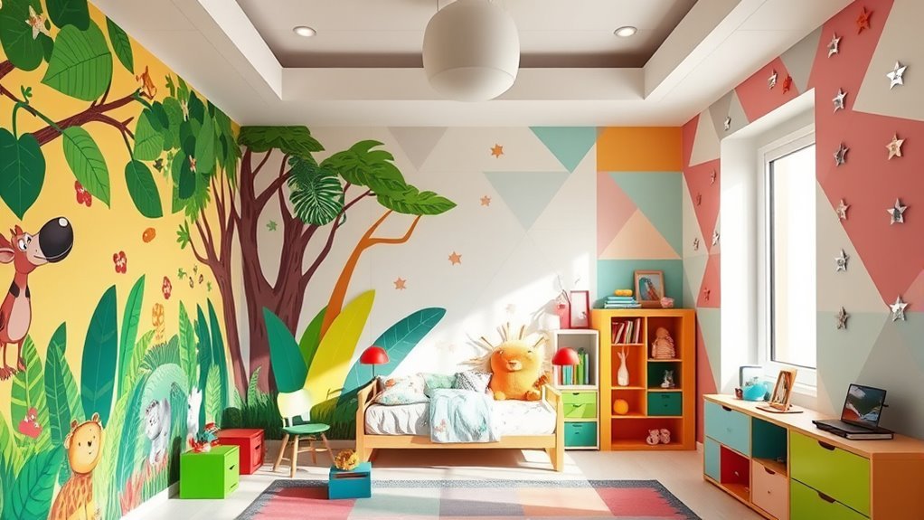 creative kids room accents