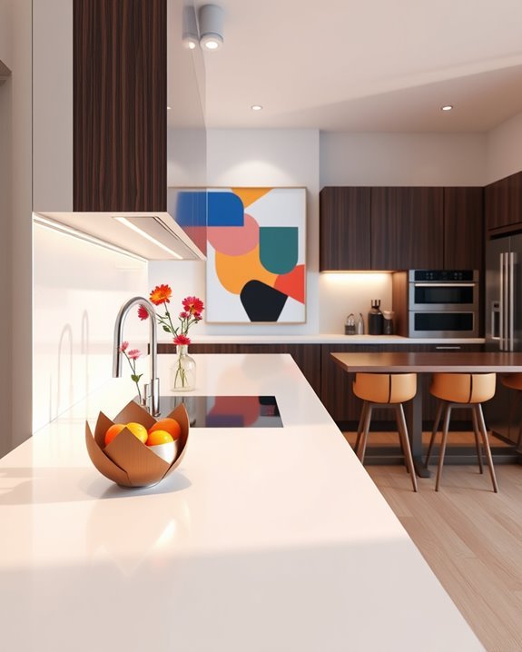 creative kitchen artistic expression