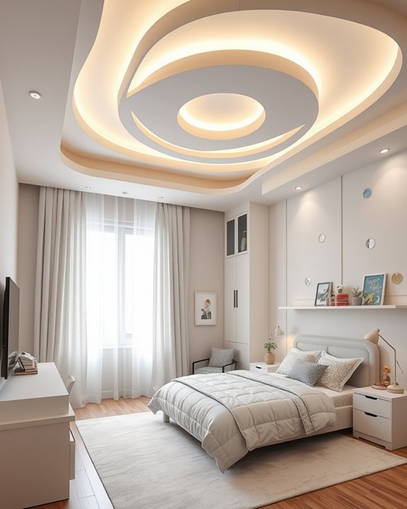 creative layered ceiling designs