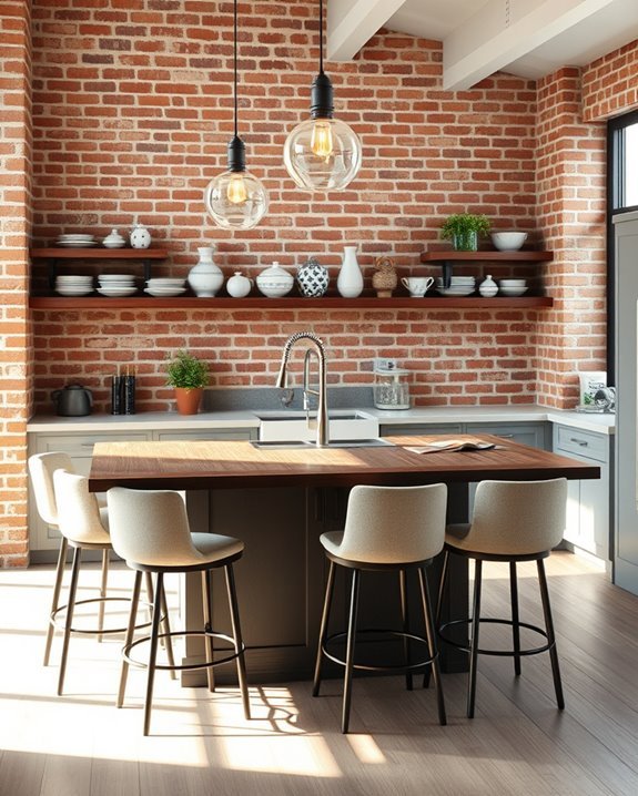 creative lighting enhances kitchens