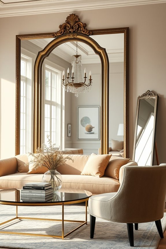 creative mirror arrangements enhance spaces