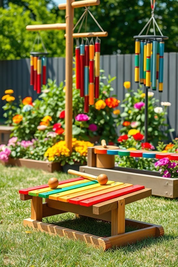creative outdoor musical fun