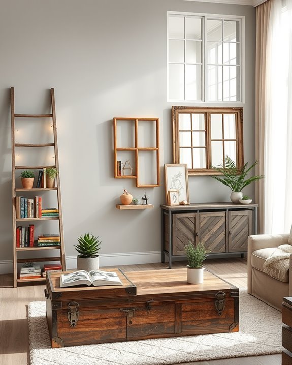 creative repurposing of furniture