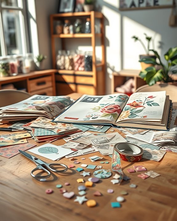 creative scrapbook art techniques