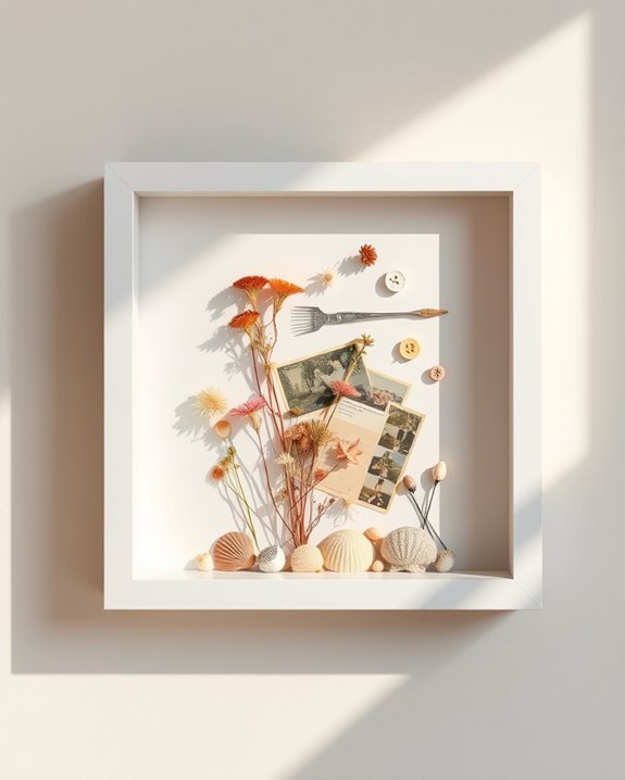 creative shadow box displays