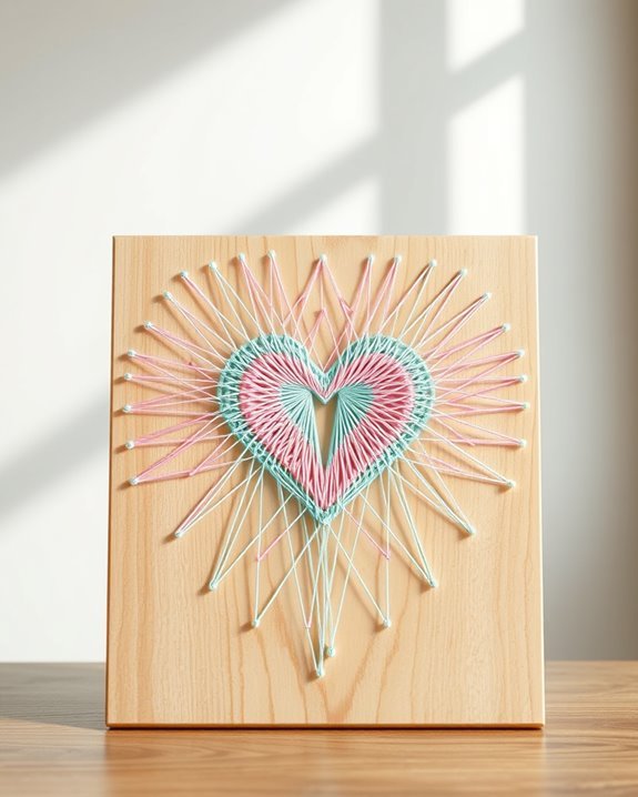 creative string art project