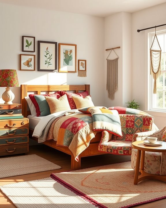 creative sustainable bedroom decor