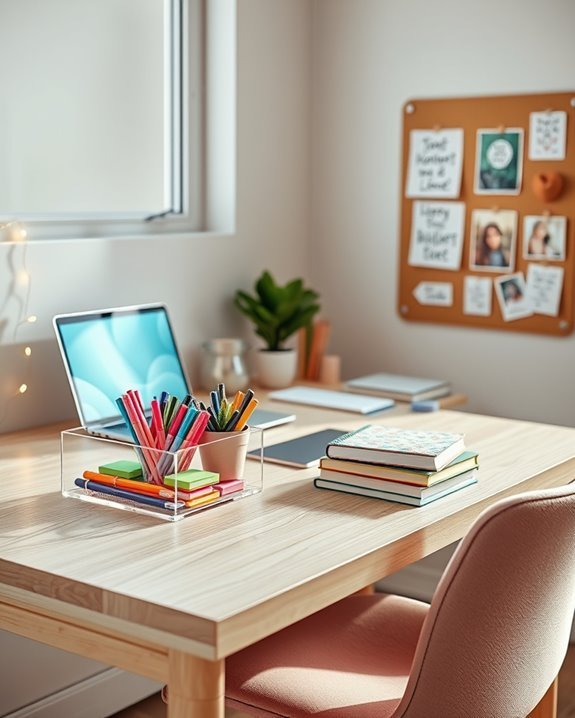 creative workspace organization tips