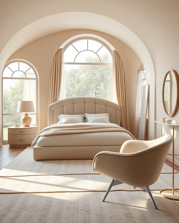 curved designs enhance elegance