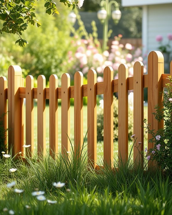 curved fences enhance landscapes
