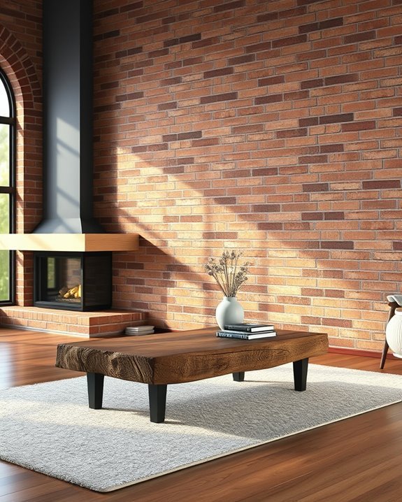 custom brick accent designs