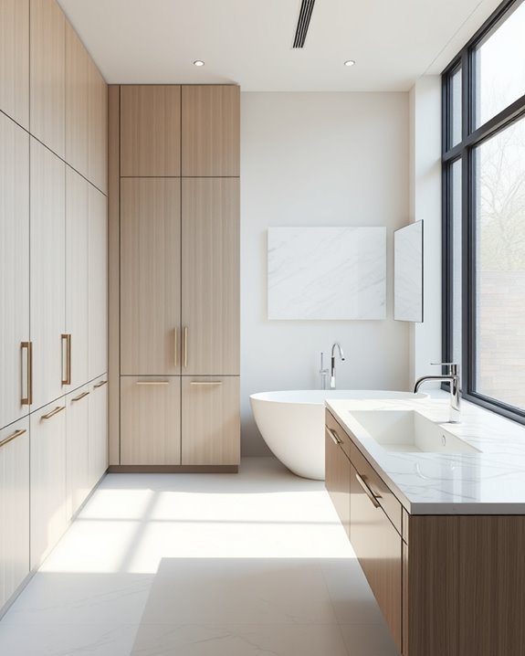 custom cabinetry for organization