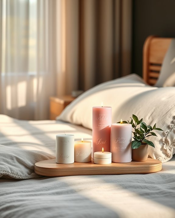 custom candles for ambiance