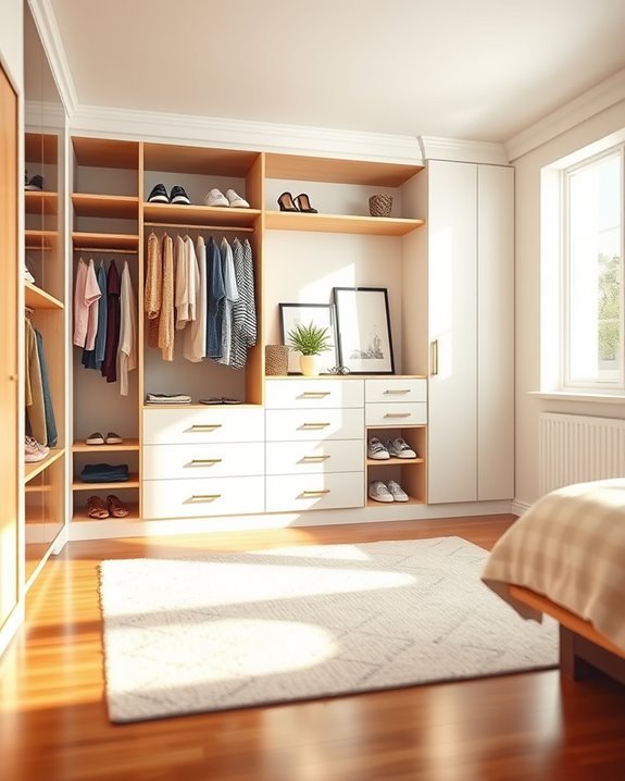 custom closet organization tips