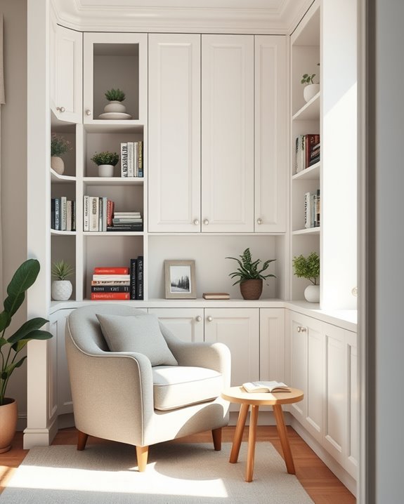 custom corner storage solutions