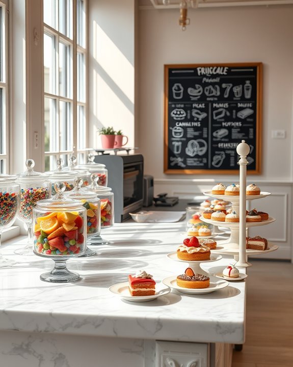 custom dessert creation experience