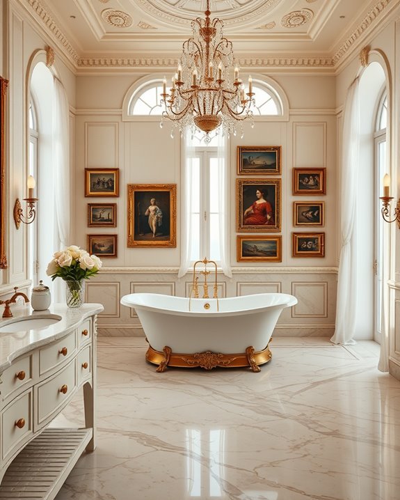 custom murals for bathrooms