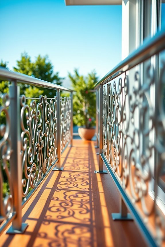 custom personalized metal railings