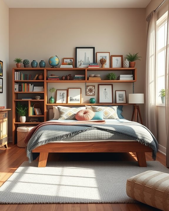 custom shelving for personalization