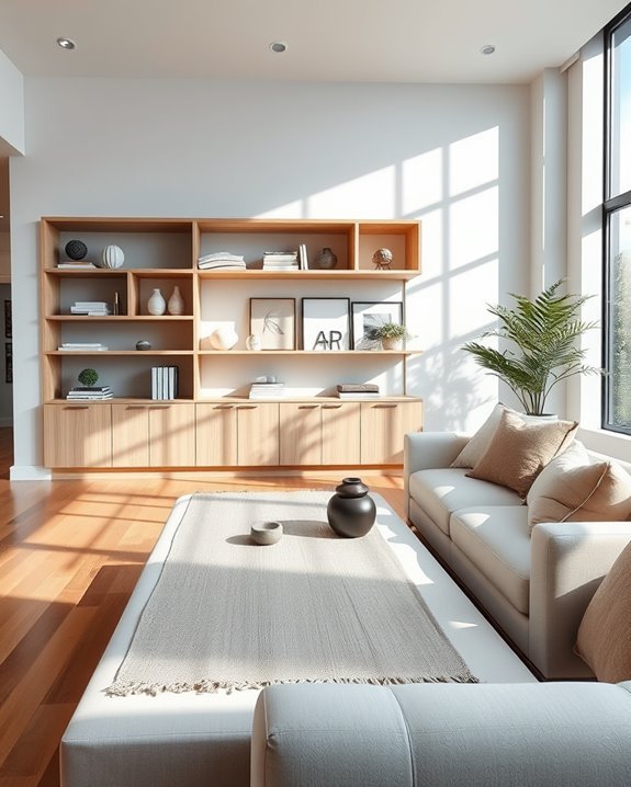 custom shelving for style