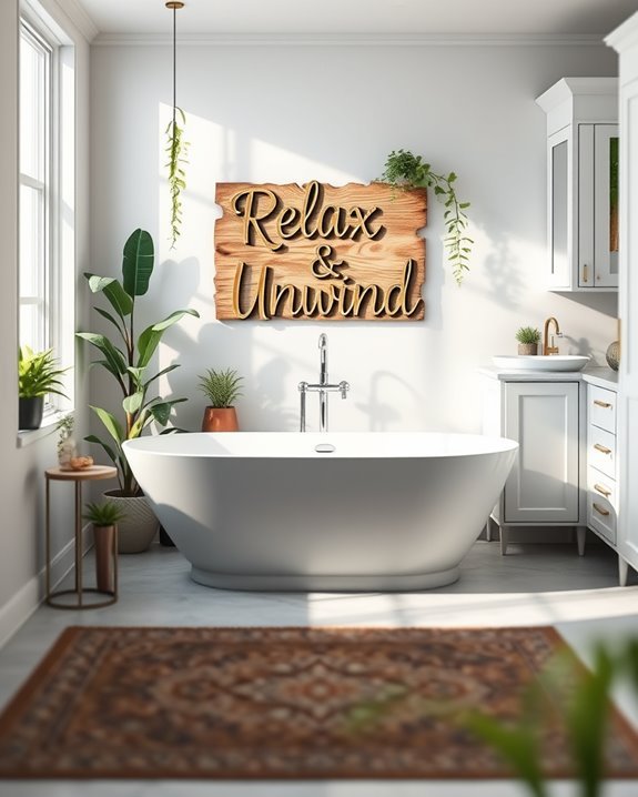 custom signs for bathrooms