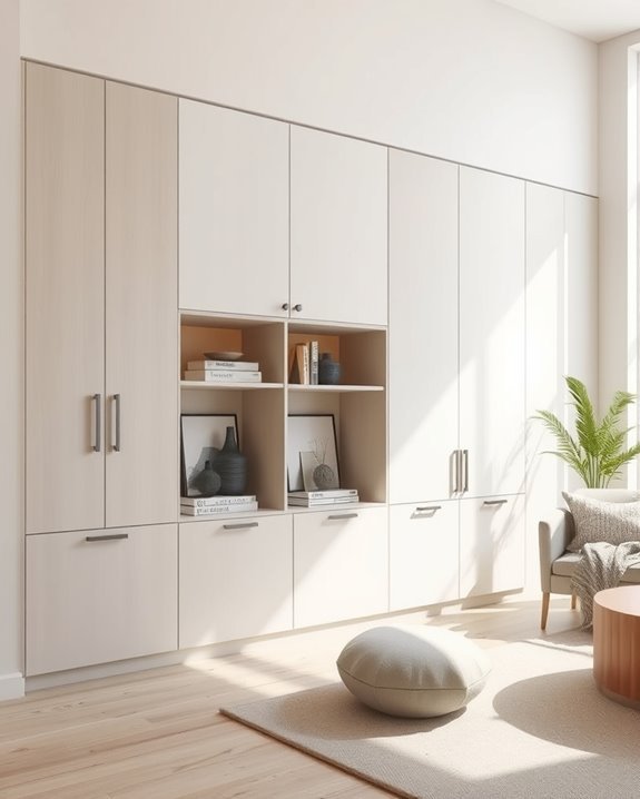 custom storage for small spaces