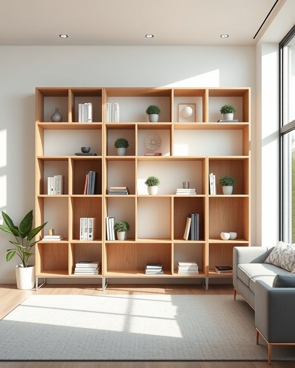 customizable and adaptable bookshelves