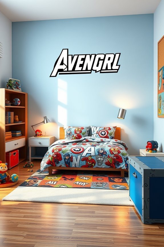 customizable avengers name decals