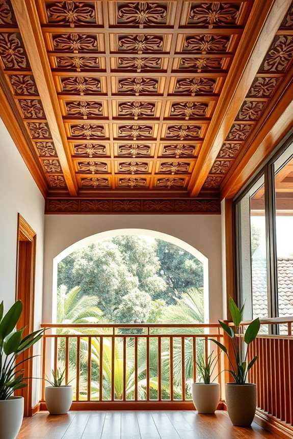customizable balcony woodwork designs