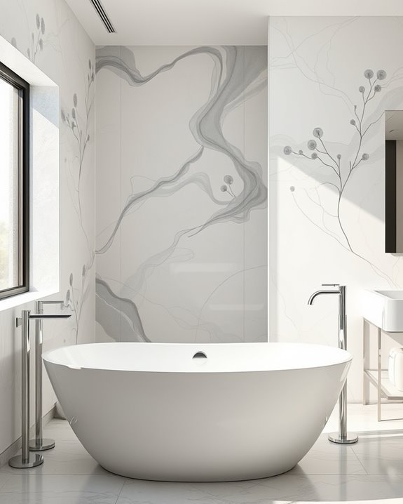 customizable bathroom design panels