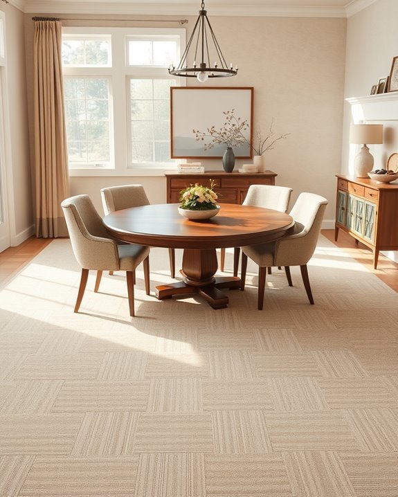customizable carpet tile layouts