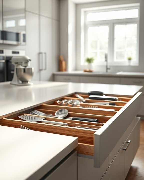 customizable kitchen drawer organization