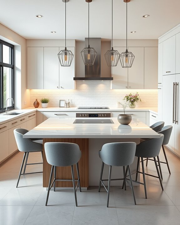 customizable kitchen lighting options