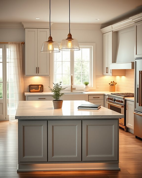 customizable kitchen lighting options