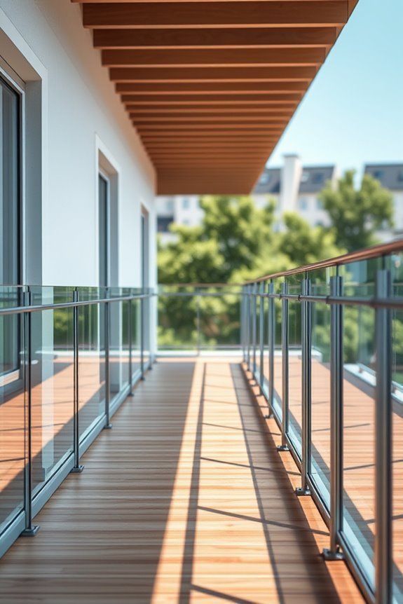 customizable modular balcony railings