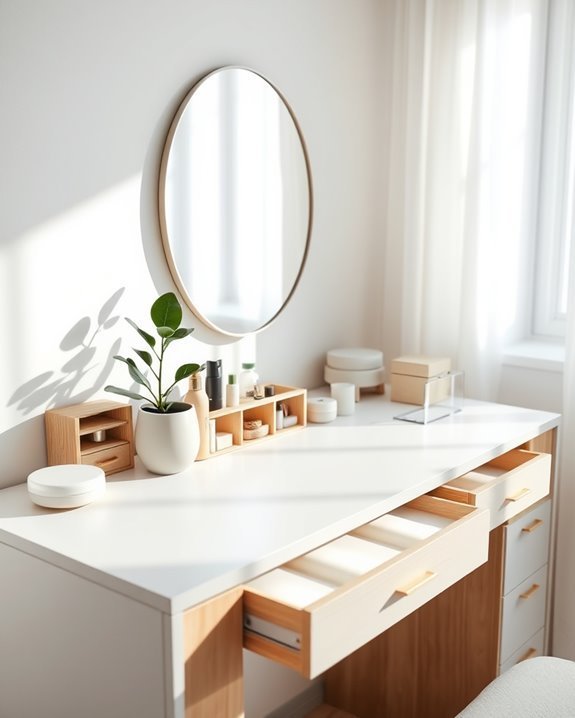 customizable modular dressing table